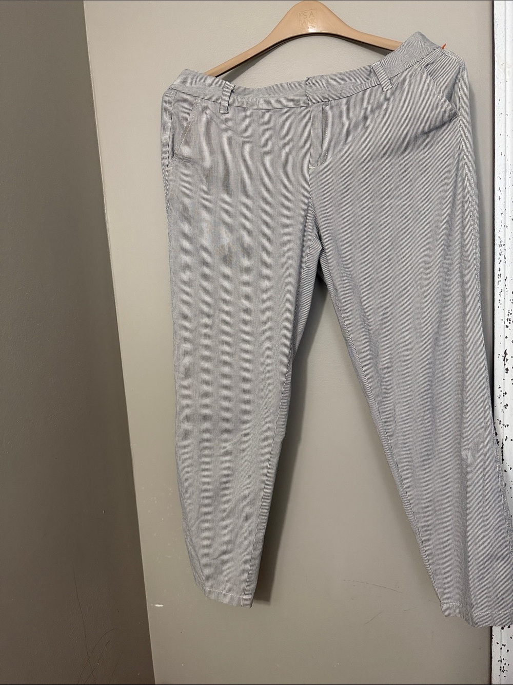 Light Gray Women's Tailored Trousers